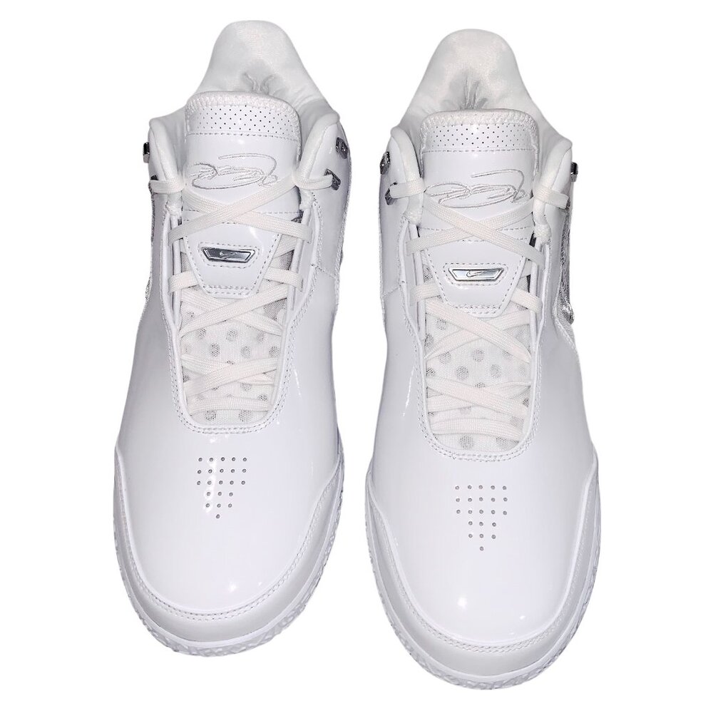 NWT NIKE ZM LEBRON NXXT GEN AMPD MSRP$114.99 MEN'S WHITE SNEAKERS SHOES SIZE 11 - Picture 2 of 6